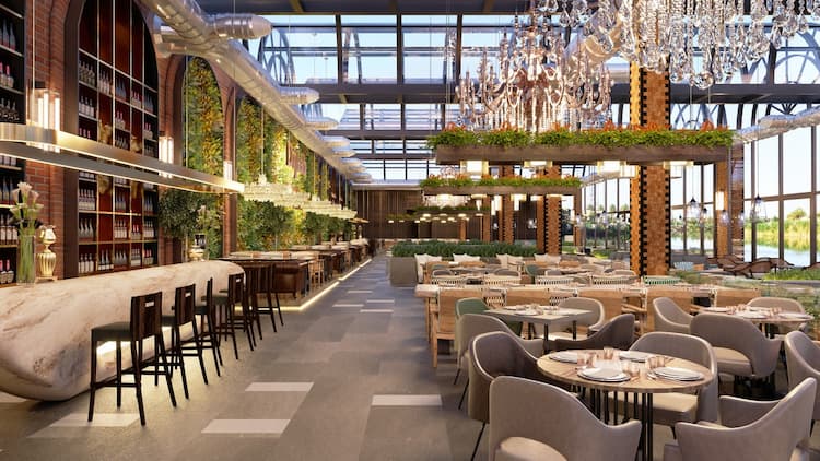 Decoración para restaurantes